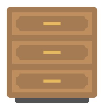  Çekmeceli vektör simgesi