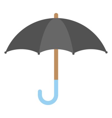  şemsiye vektör simgesi