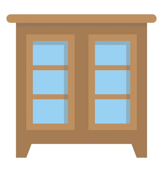 Bureau Vector Icon — Stockvector