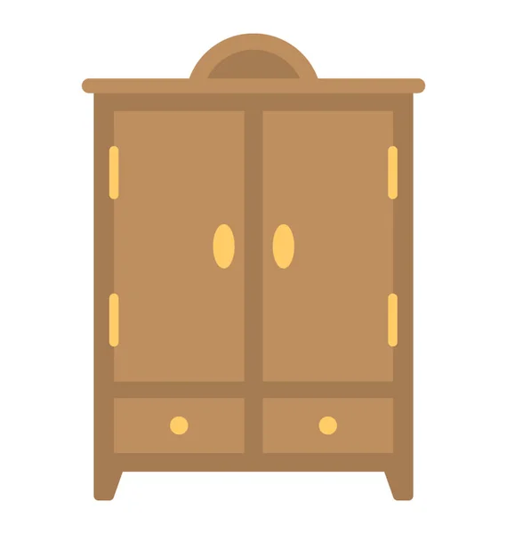 Векторная икона шкафа — стоковый вектор