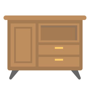  Komodinin vektör simgesi