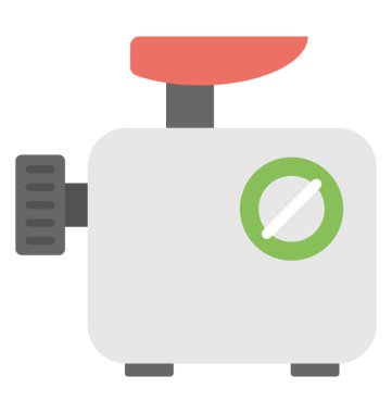  Doğrayıcılardan makine vektör simgesi