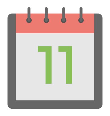  Takvim vektörü simgesi