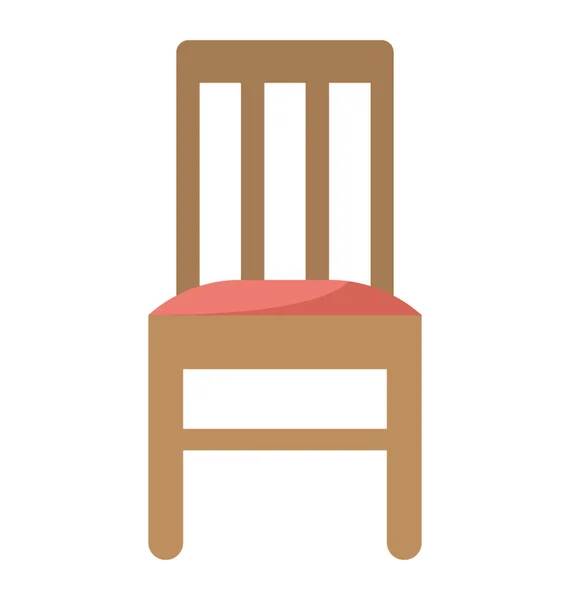 Chair Vector Icon — Stock Vector