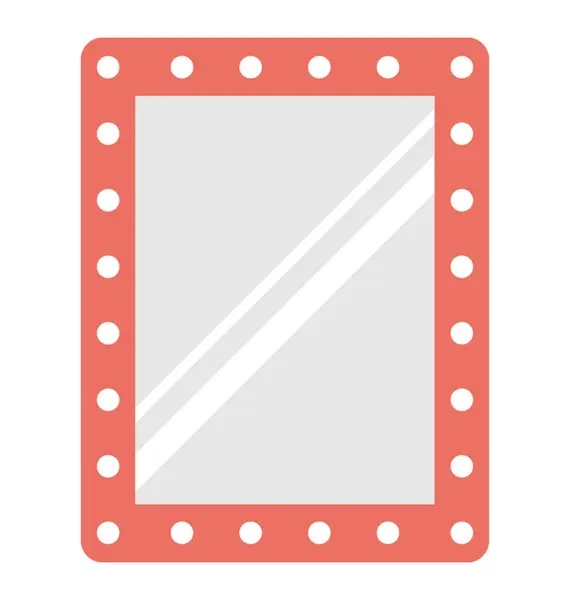 Icône vectorielle miroir — Image vectorielle