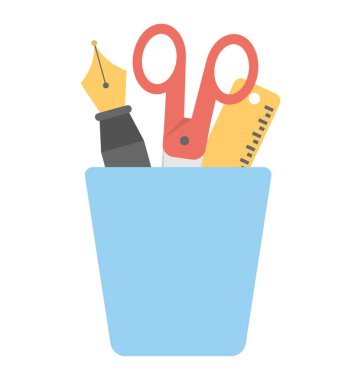  Ofis malzemeleri vektör simgesi