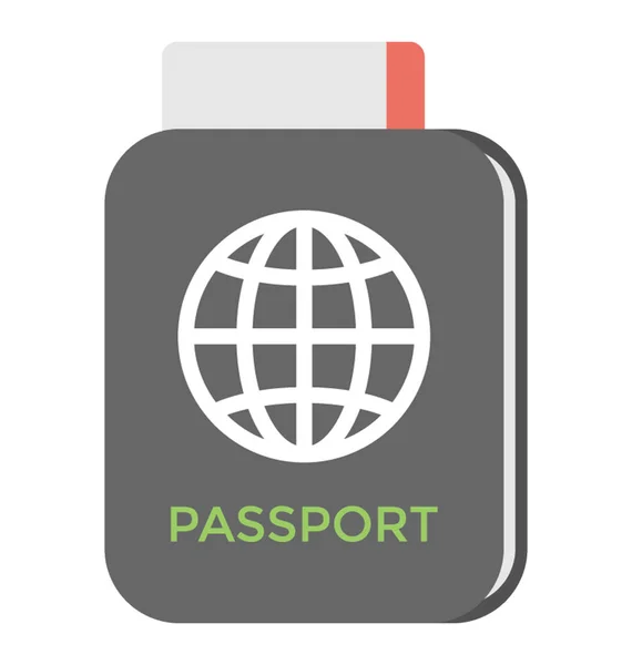 Паспорт векторної icon — стоковий вектор