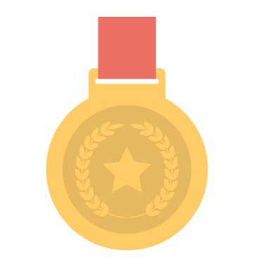  Madalya vektör simgesi