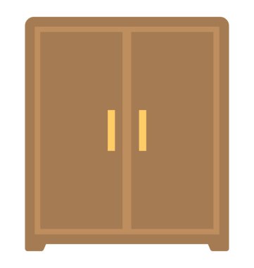  Dolap vektör simgesi