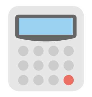  Hesap makinesi vektör simgesi