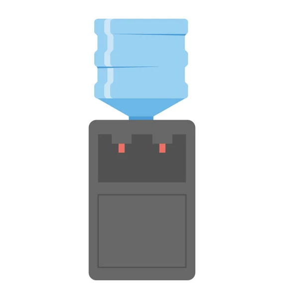 Water Dispenser Vector Icon — Stock Vector