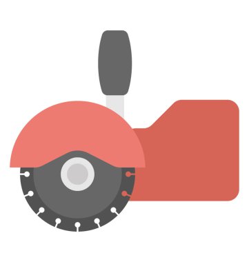  Elektrik daire testere vektör simgesi