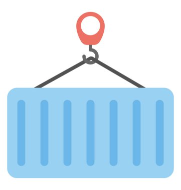  Vinç Lifter vektör simgesi