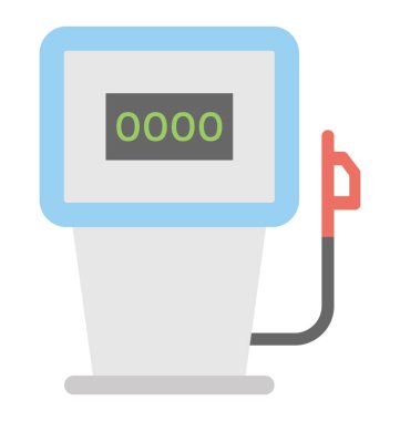  yakıt pompası vektör simgesi