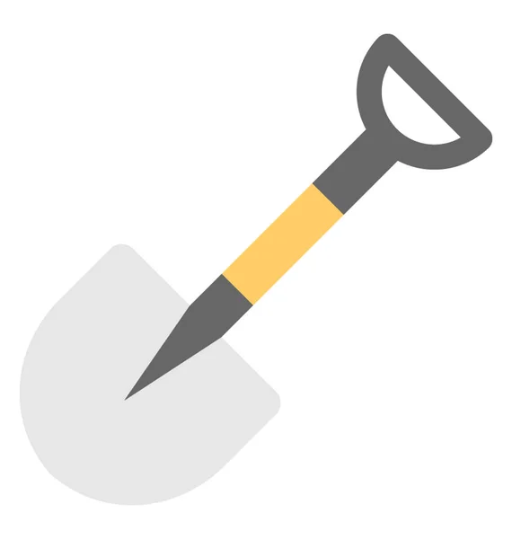 Spade Vector Icono — Vector de stock