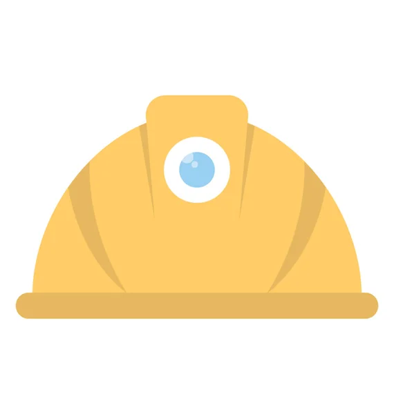 Constructie helm vector pictogram — Stockvector