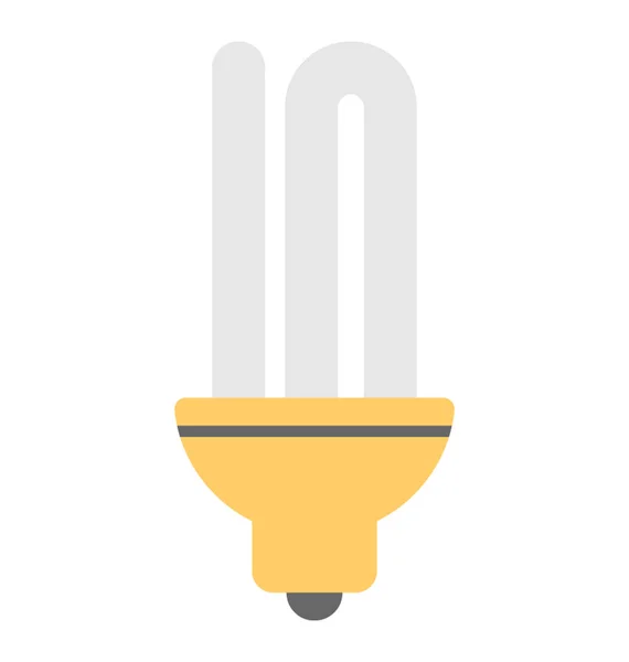 Leuchtstofflampen-Vektorsymbol — Stockvektor
