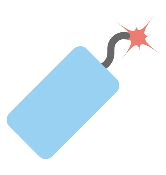 Firecracker Vector Icon — Stock Vector