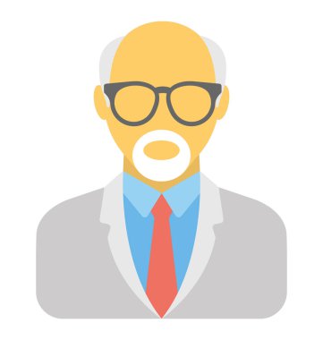  Öğretim görevlisi vektör simgesi