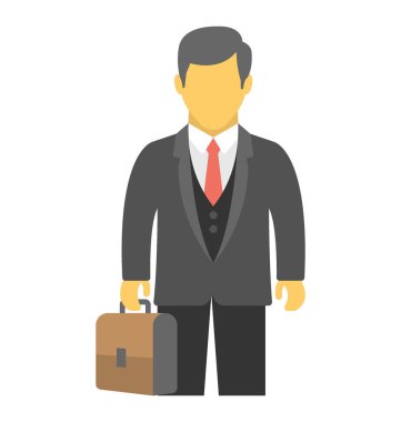  işadamı vektör simgesi