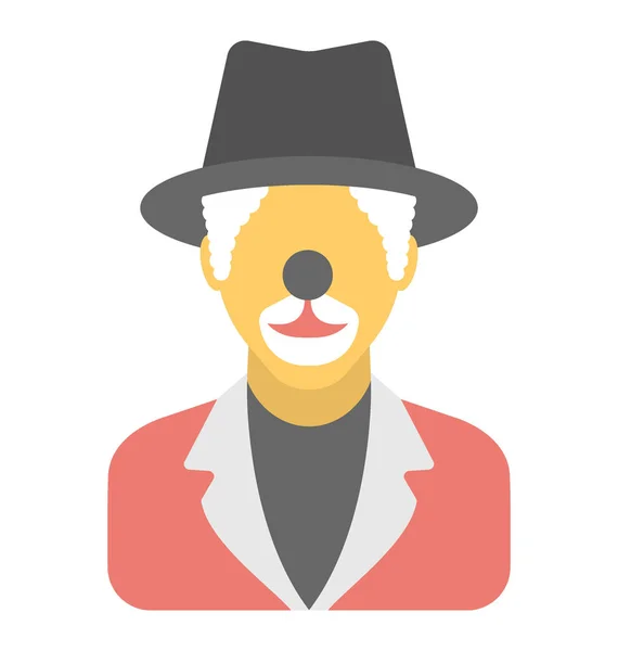 Joker Vector Icon — Stock Vector