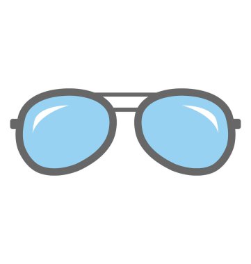  Gözlük vektör simgesi