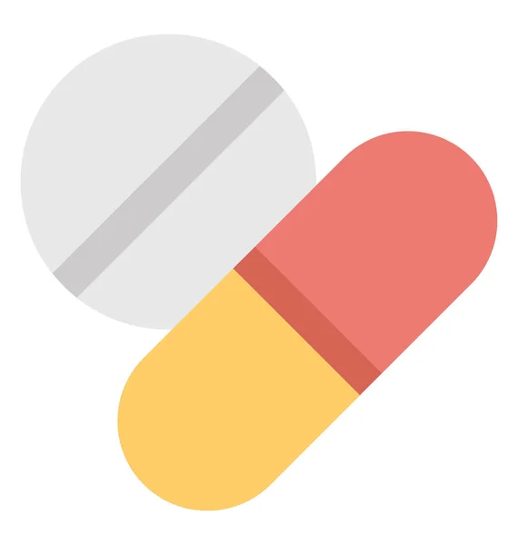 Pilules icône vectorielle — Image vectorielle
