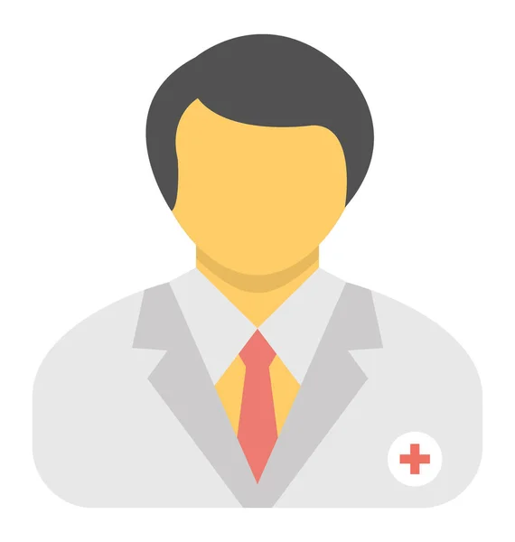 Doctor Vector Icon — Stock Vector