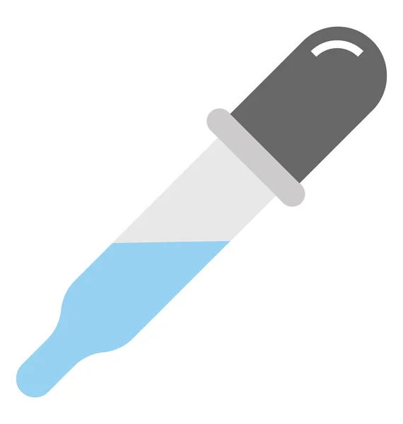 Pipetteer Dropper Vector Icon — Stockvector