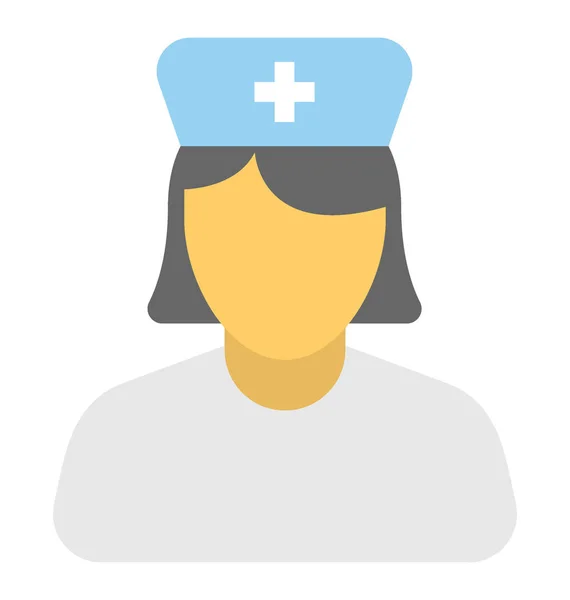 Медсестра векторної icon — стоковий вектор