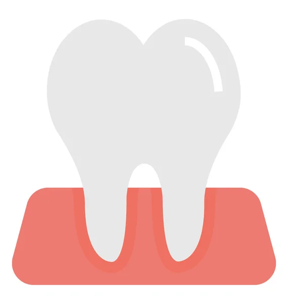 Зуб векторної icon — стоковий вектор
