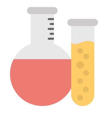  Laboratuvar matara vektör simgesi