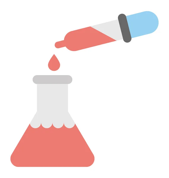 Chemical Analysis Vector Icon — Stock Vector