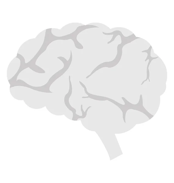 İnsan beyin vektör simgesi — Stok Vektör