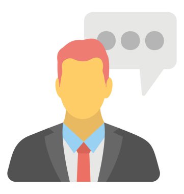  Sohbet vektör simgesi