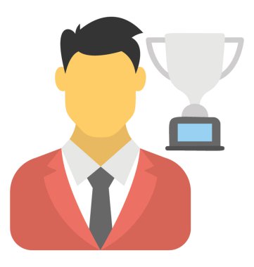  Kazanan vektör simgesi