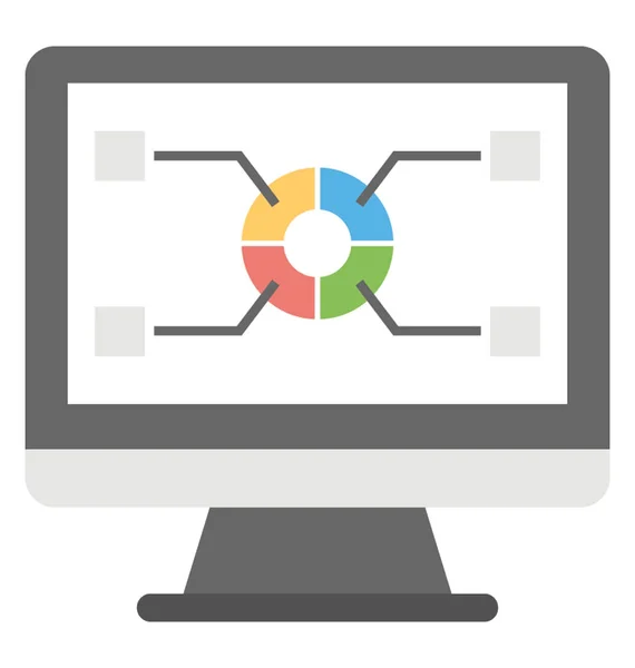 Web Analytics wektor ikona — Wektor stockowy