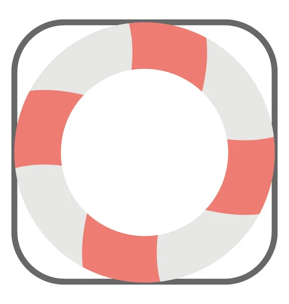 Icône vectorielle Lifesaver — Image vectorielle