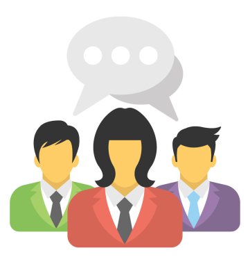  Konferans vektör simgesi