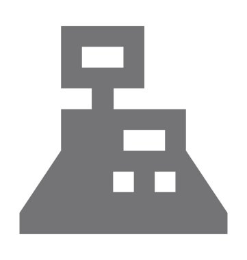  para kasası vektör simgesi