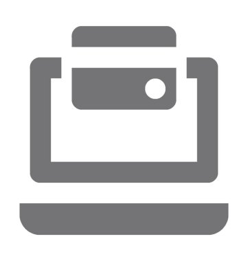  m-cüzdan vektör simgesi