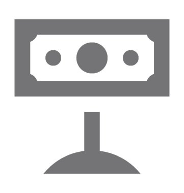  banknot vektör simgesi