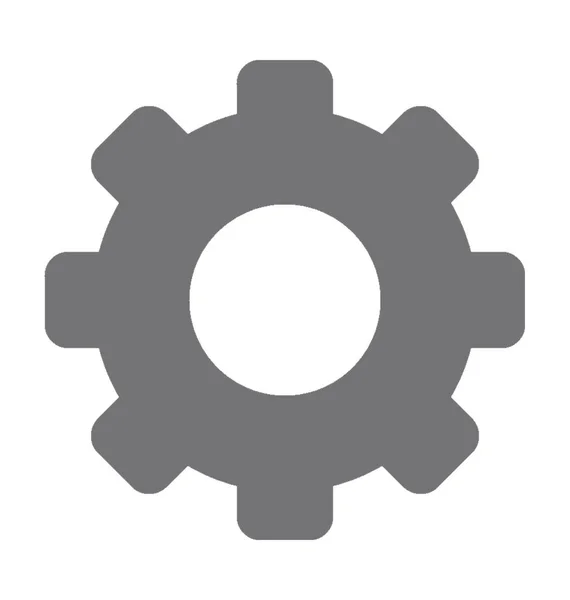 Gear Vector Icon — Stock Vector