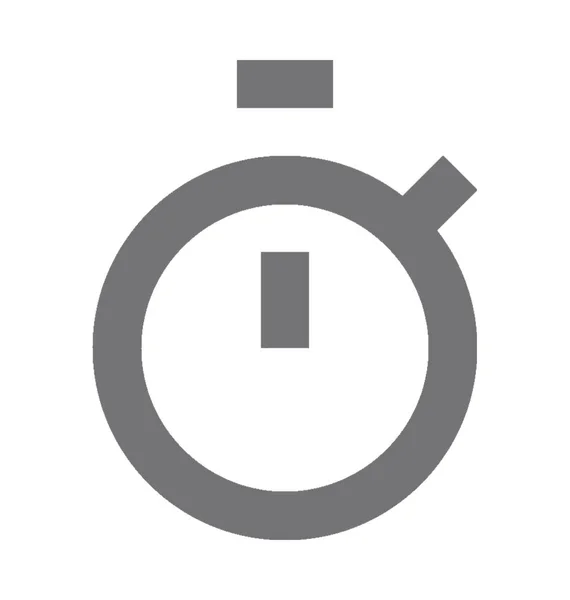 Chronometer Vector Icon — Stock Vector