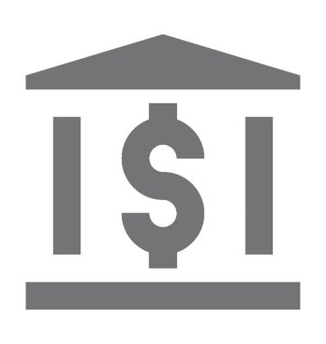  Banka oluşturma vektör simgesi