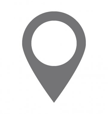  harita pin vektör simgesi