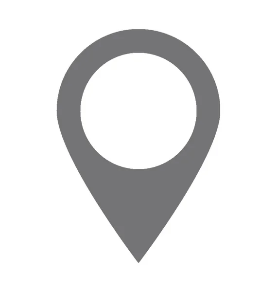 Mapa pin vector icono — Vector de stock