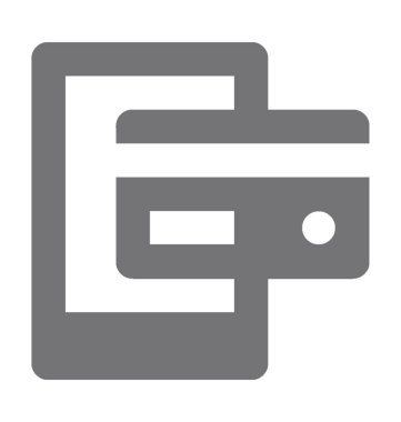  Kartı Terminal vektör simgesi