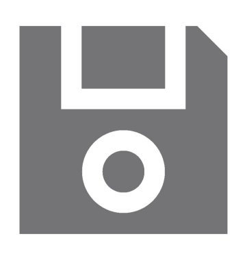  Disket vektör simgesi