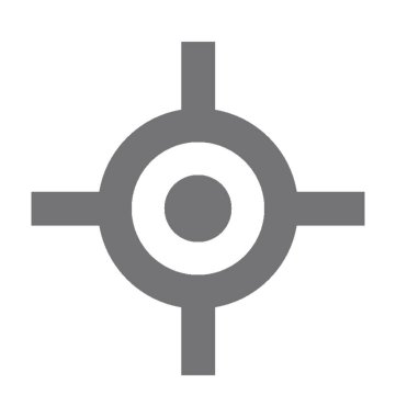  Odak vektör simgesi